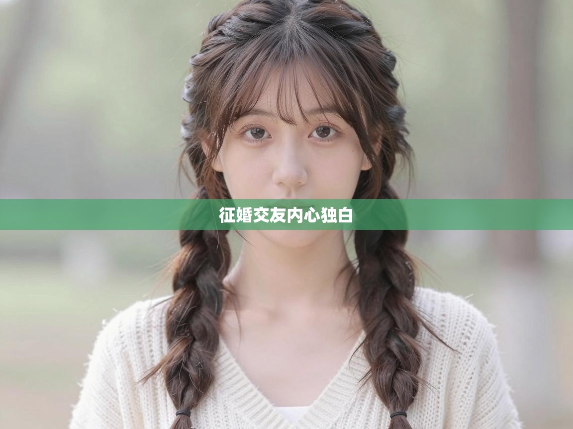  征婚交友内心独白 