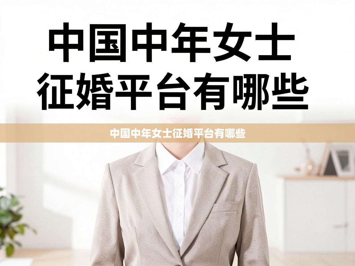  中国中年女士征婚平台有哪些 