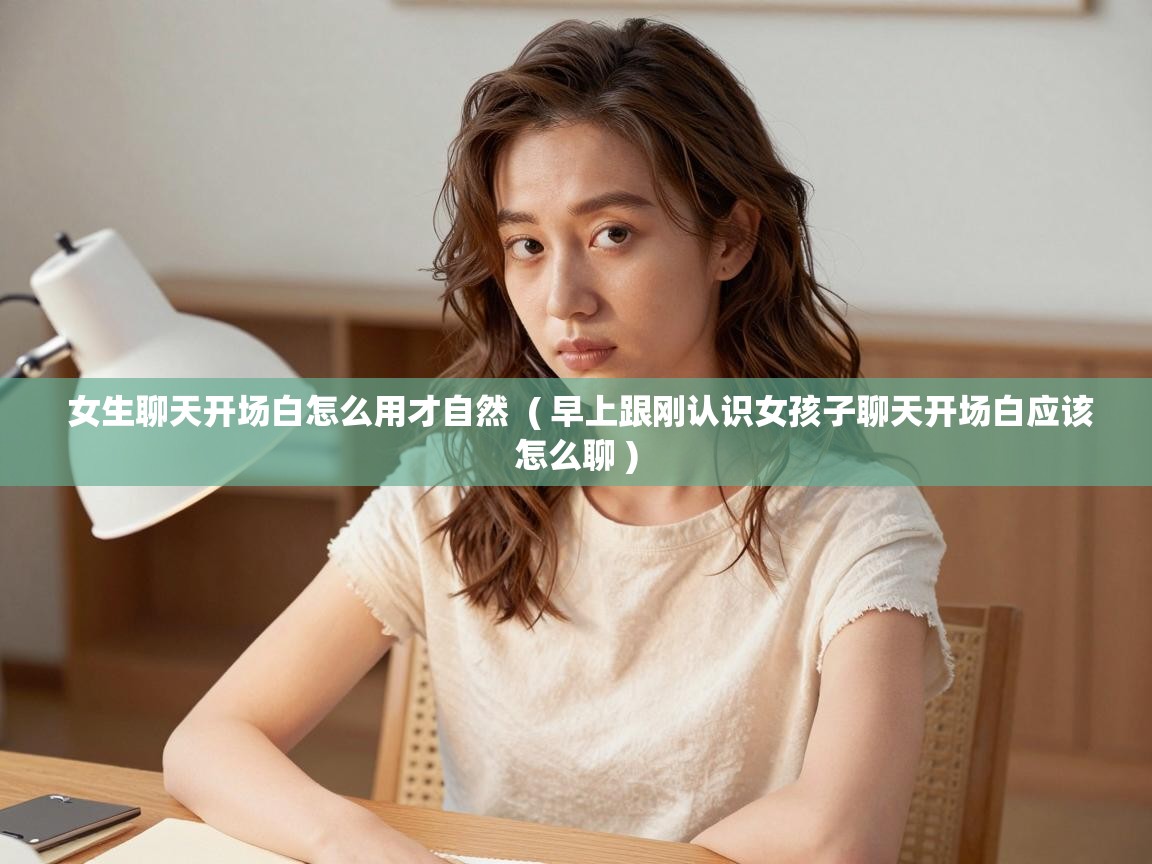  女生聊天开场白怎么用才自然  ( 早上跟刚认识女孩子聊天开场白应该怎么聊 )