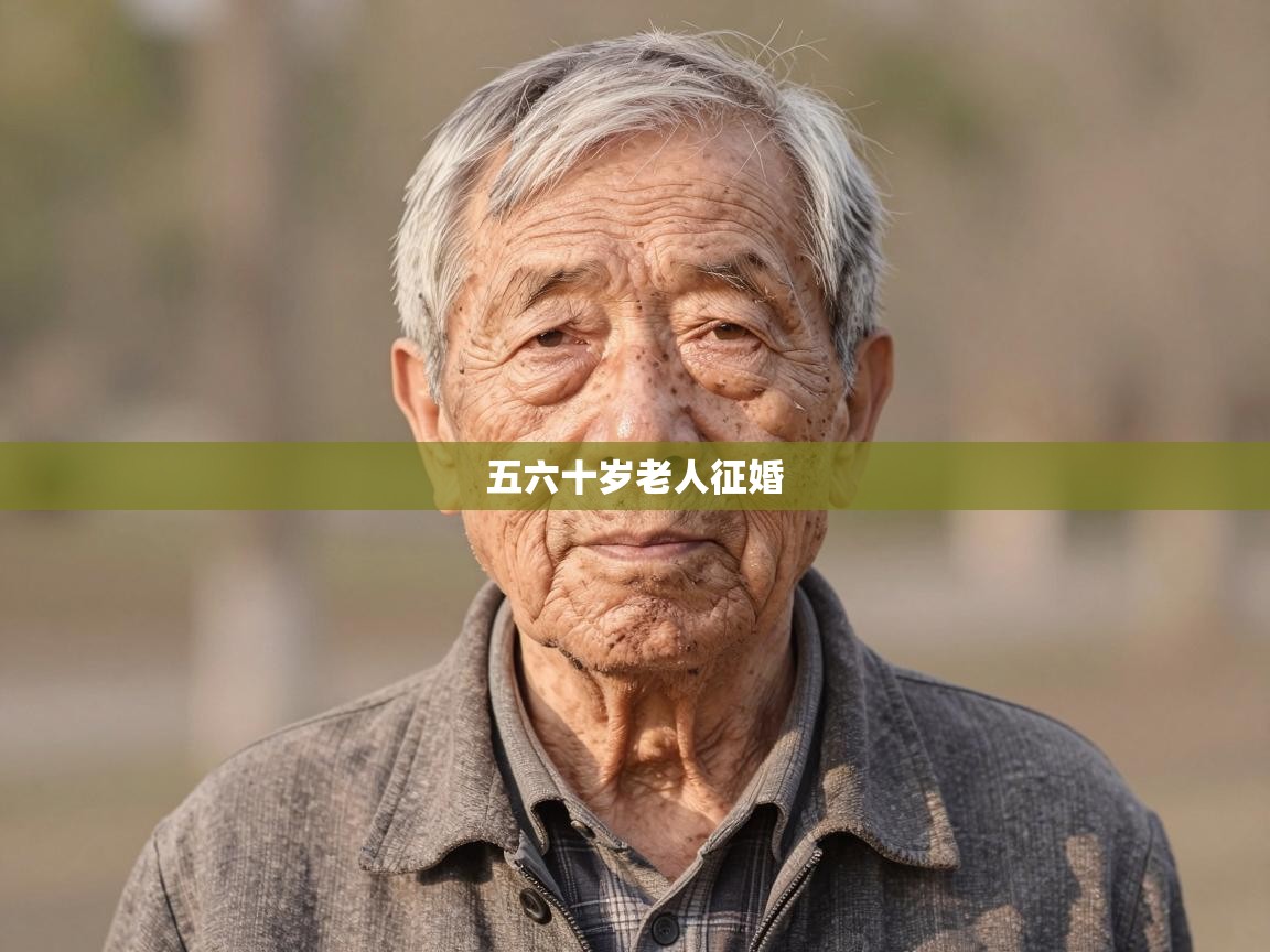  五六十岁老人征婚 