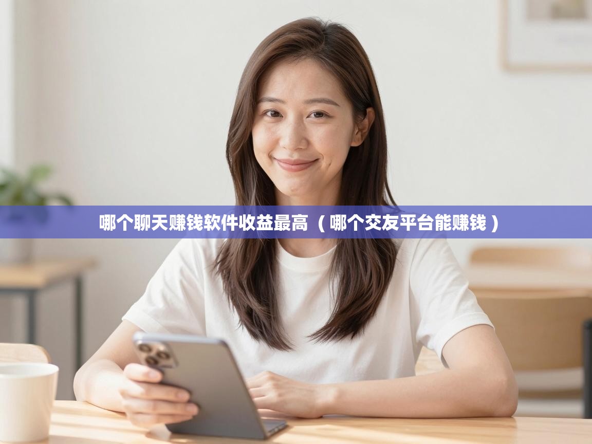  哪个聊天赚钱软件收益最高  ( 哪个交友平台能赚钱 )