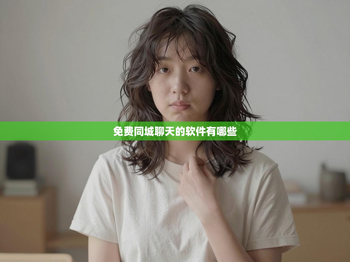  免费同城聊天的软件有哪些 