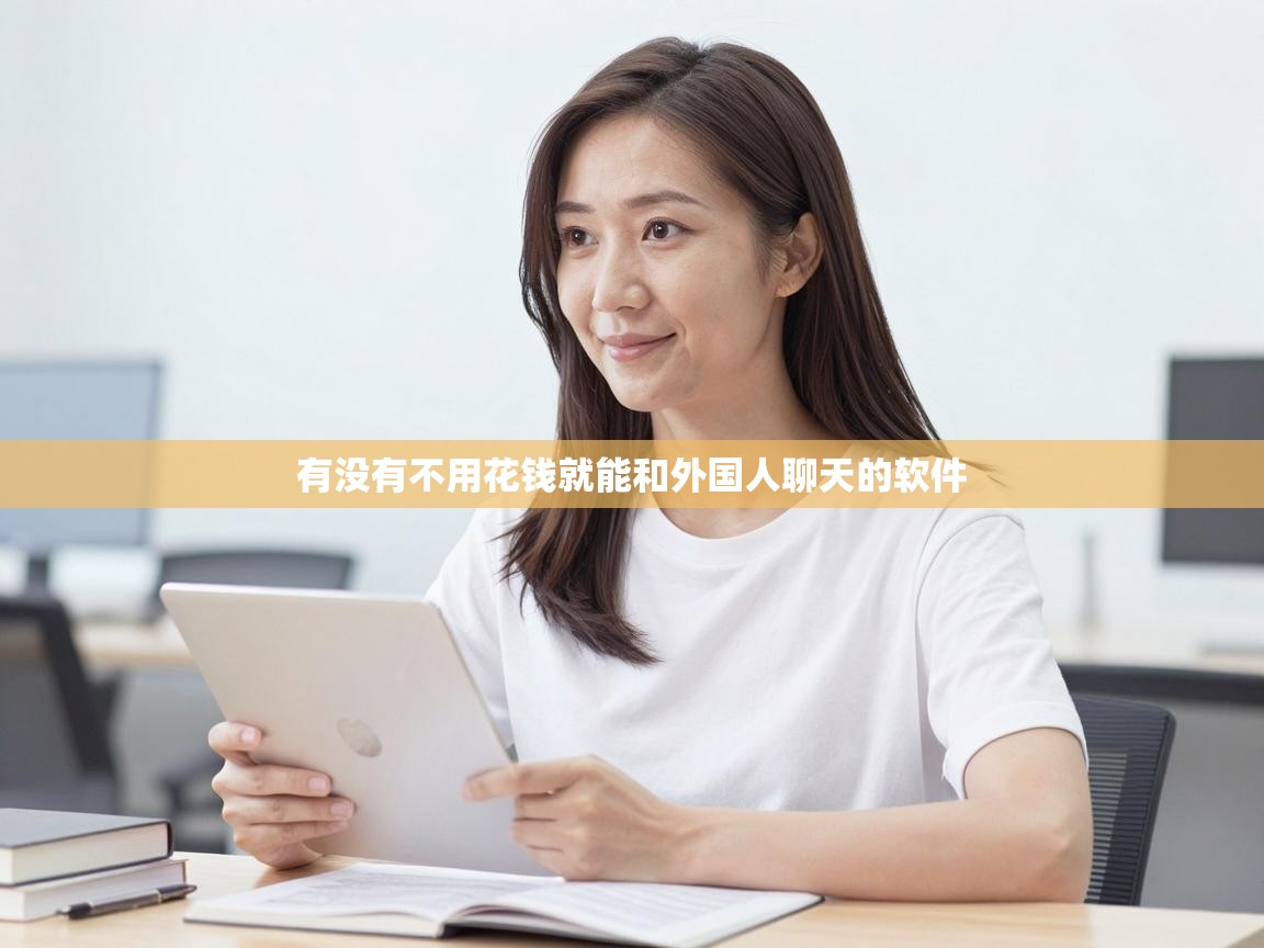  有没有不用花钱就能和外国人聊天的软件 