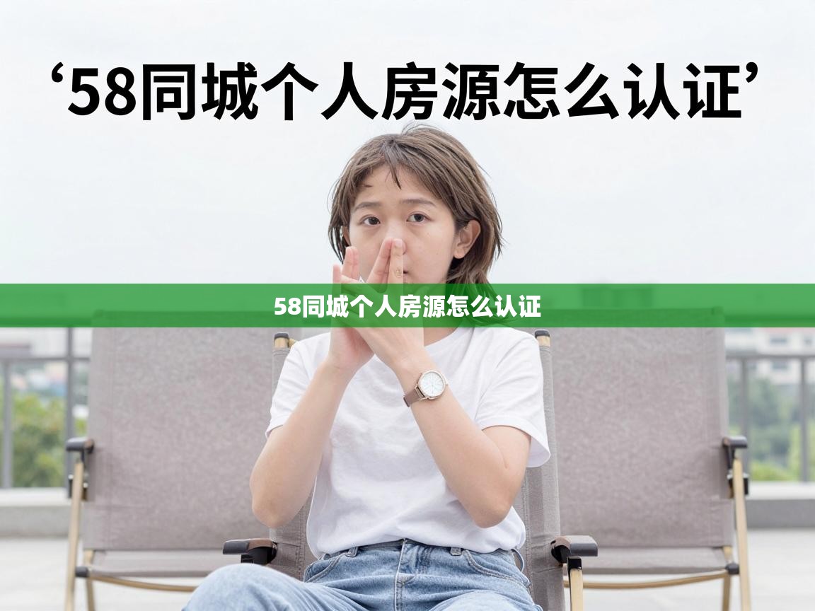  58同城个人房源怎么认证 