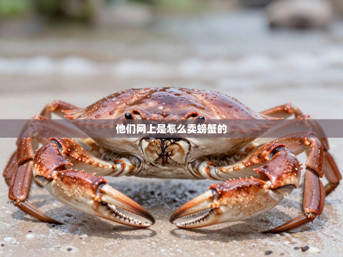 他们网上是怎么卖螃蟹的 