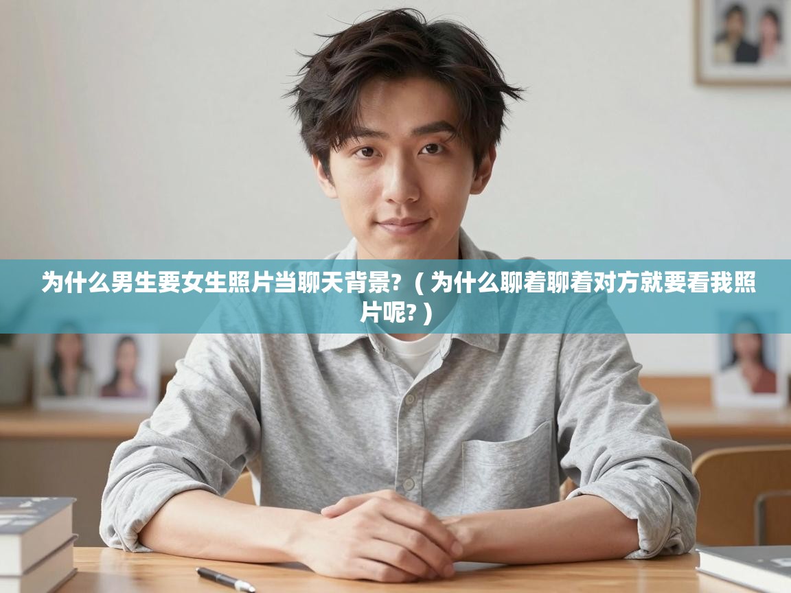  为什么男生要女生照片当聊天背景?  ( 为什么聊着聊着对方就要看我照片呢? )