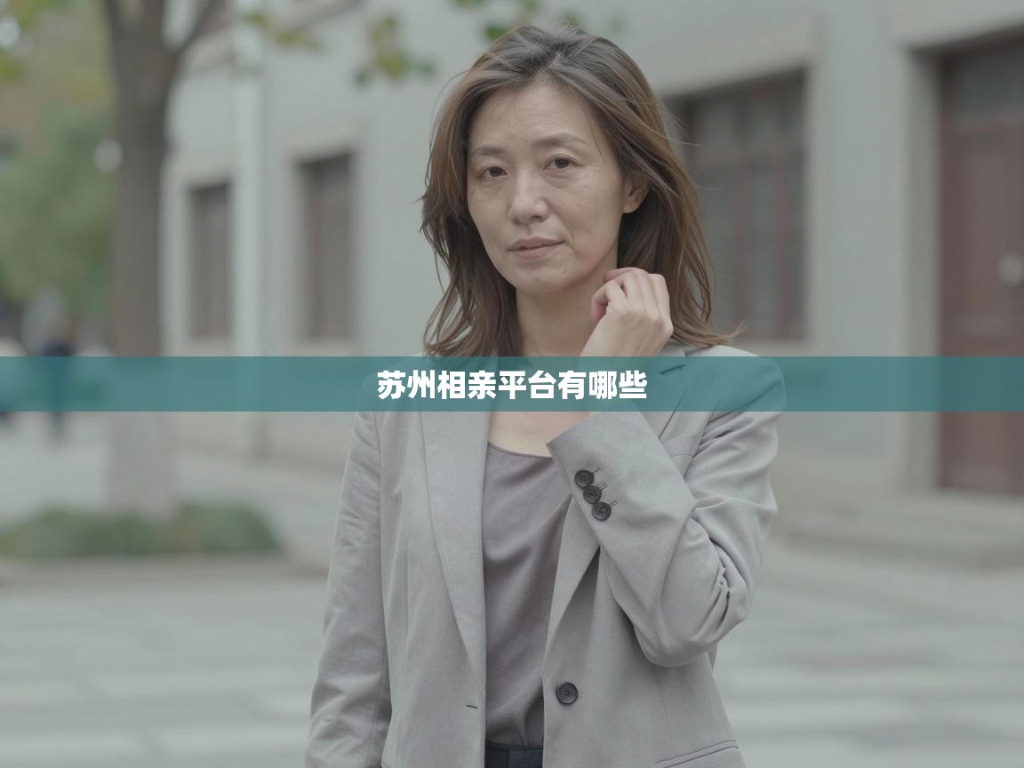  苏州相亲平台有哪些 