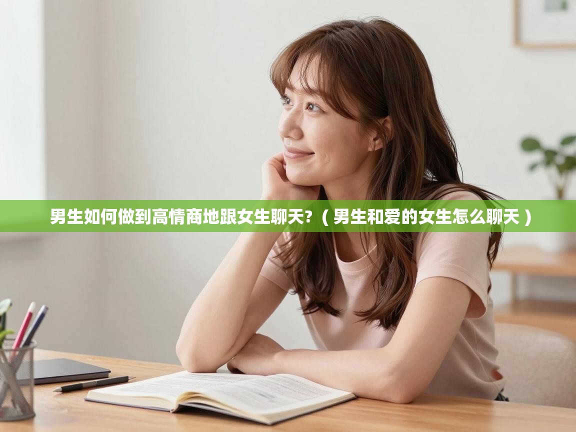  男生如何做到高情商地跟女生聊天?  ( 男生和爱的女生怎么聊天 )