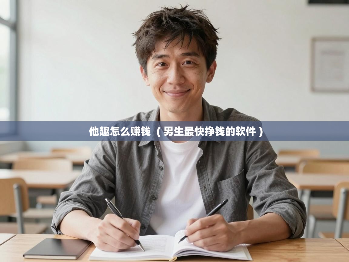  他趣怎么赚钱  ( 男生最快挣钱的软件 )