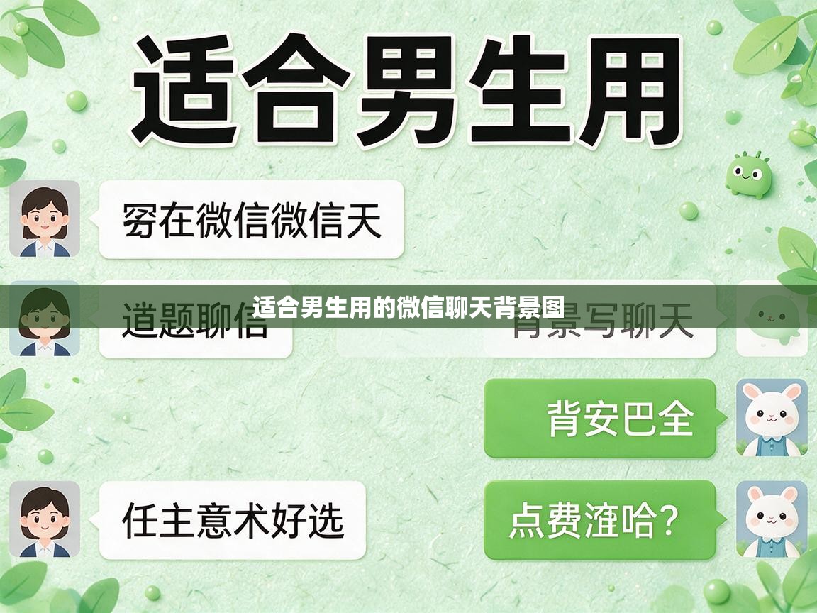  适合男生用的微信聊天背景图 
