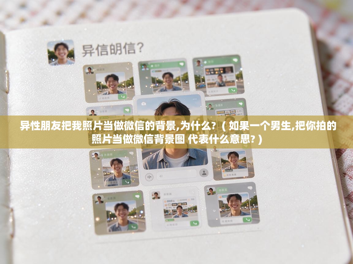  异性朋友把我照片当做微信的背景,为什么?  ( 如果一个男生,把你拍的照片当做微信背景图 代表什么意思? )