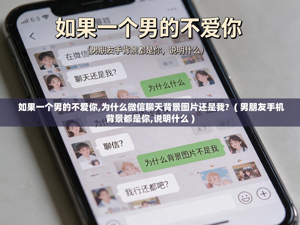  如果一个男的不爱你,为什么微信聊天背景图片还是我?  ( 男朋友手机背景都是你,说明什么 )