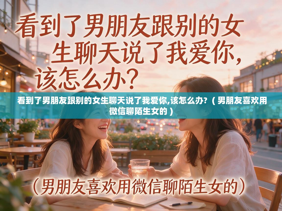  看到了男朋友跟别的女生聊天说了我爱你,该怎么办?  ( 男朋友喜欢用微信聊陌生女的 )