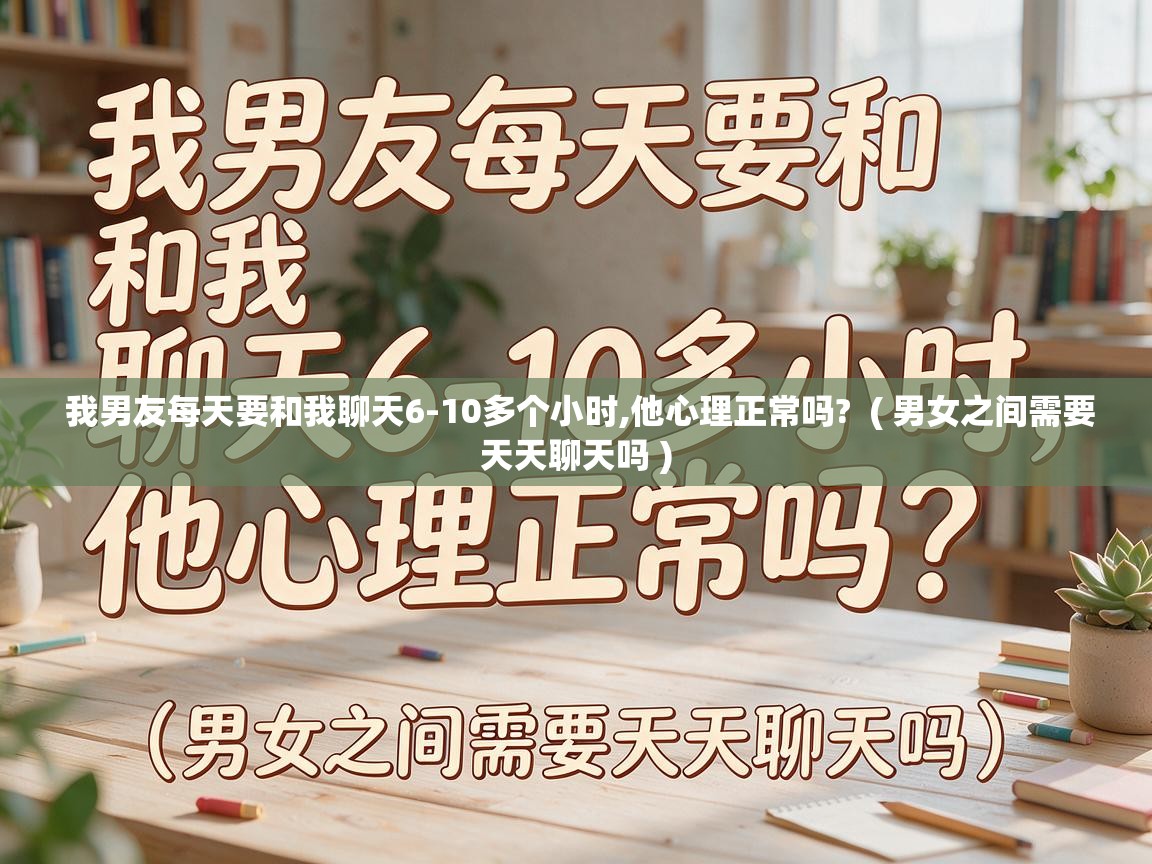  我男友每天要和我聊天6-10多个小时,他心理正常吗?  ( 男女之间需要天天聊天吗 )
