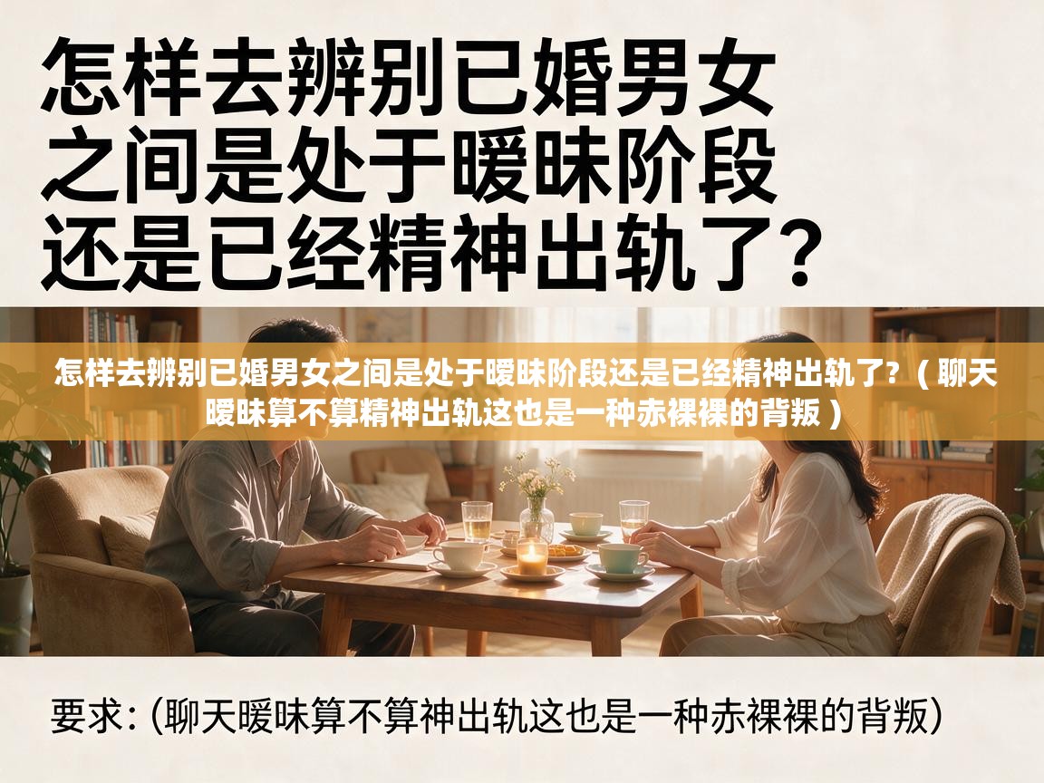 怎样去辨别已婚男女之间是处于暧昧阶段还是已经精神出轨了? ( 聊天暧昧算不算精神出轨这也是一种赤裸裸的背叛 ) 怎样去辨别已婚男女之间是处于暧昧阶段还是已经精神出轨了? ( 聊天暧昧算不算精神出轨这也是一种赤裸裸的背叛 )