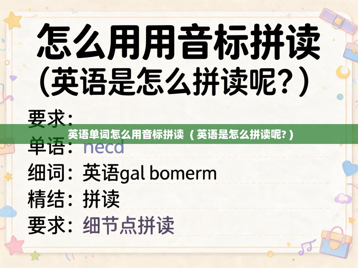  英语单词怎么用音标拼读  ( 英语是怎么拼读呢? )