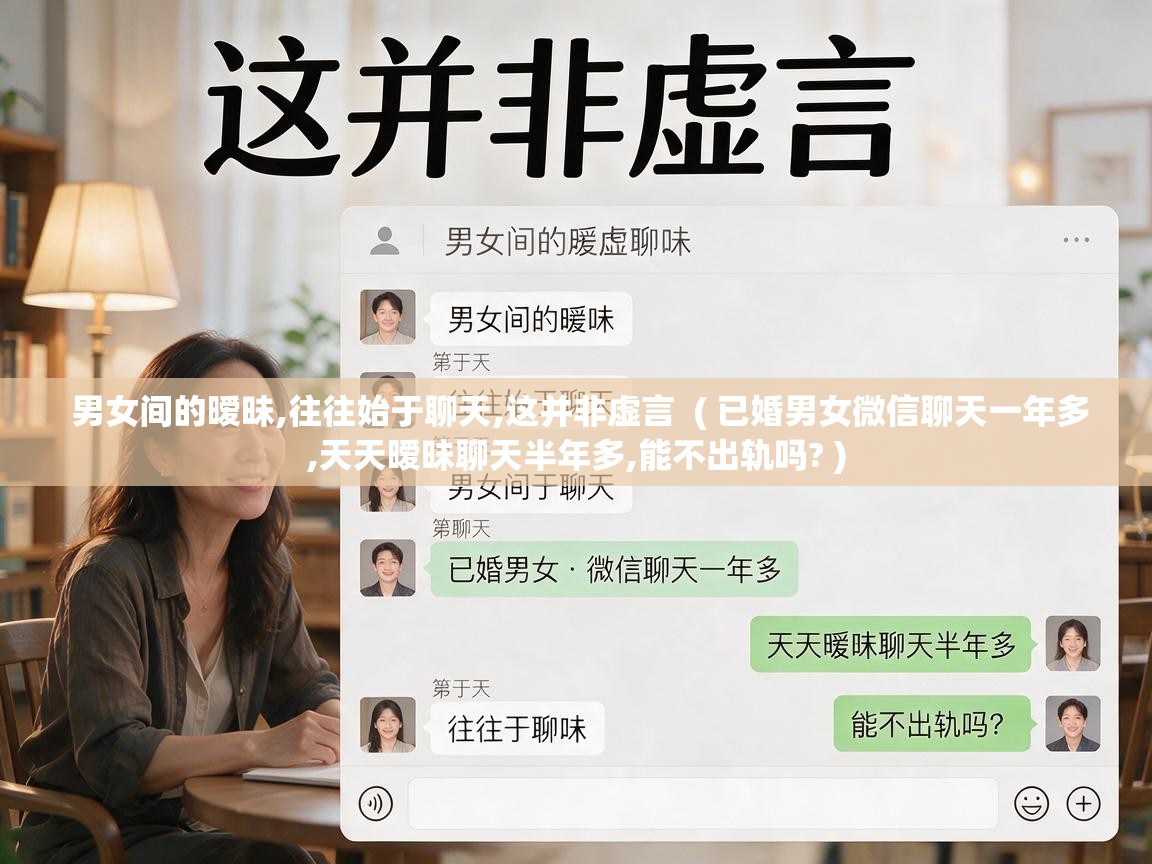  男女间的暧昧,往往始于聊天,这并非虚言  ( 已婚男女微信聊天一年多,天天暧昧聊天半年多,能不出轨吗? )