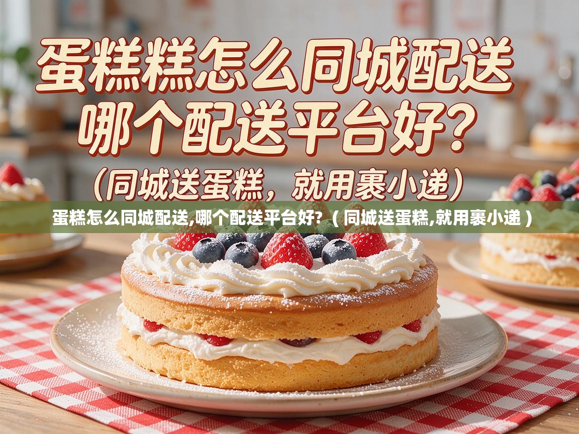  蛋糕怎么同城配送,哪个配送平台好?  ( 同城送蛋糕,就用裹小递 )