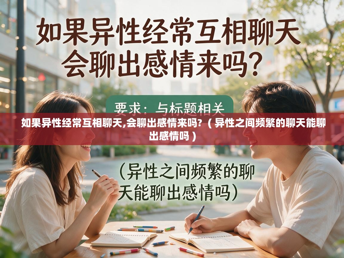  如果异性经常互相聊天,会聊出感情来吗?  ( 异性之间频繁的聊天能聊出感情吗 )